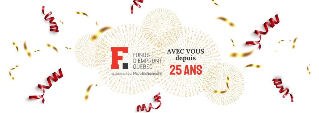 Avec vous depuis 25 ans : rayonner et célébrer - Bannière