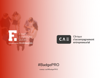 Le Fonds d'emprunt Québec offre le Badge Pro aux entrepreneurs de la Capitale-Nationale